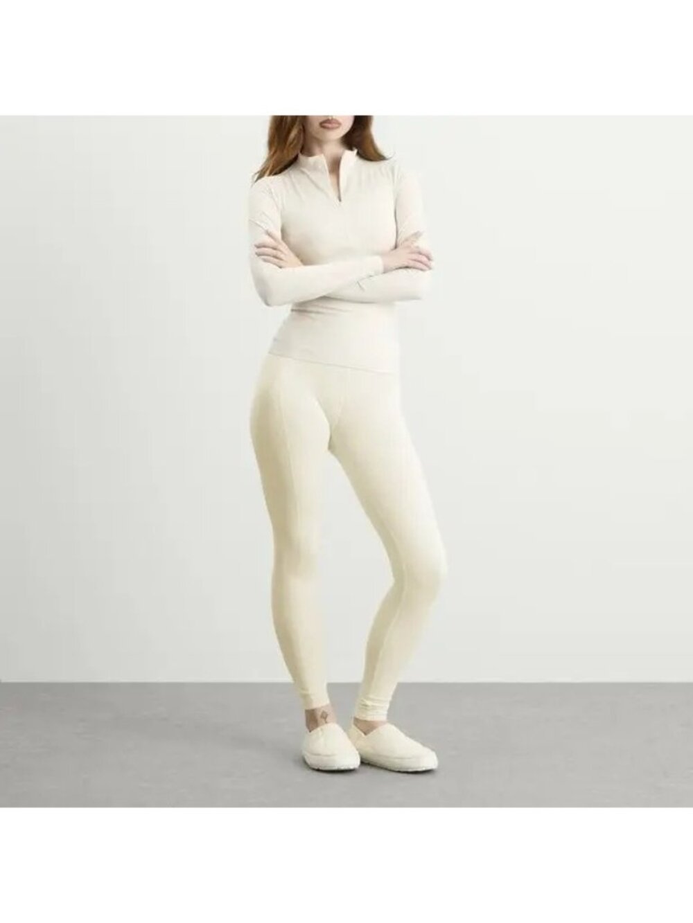 NEW SKIMS x THE NORTH FACE REFINA BONE LEGGINGS SZ XL